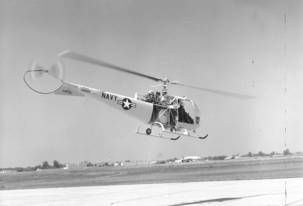 Hiller Fh-1100 (oh-5a) First Flight