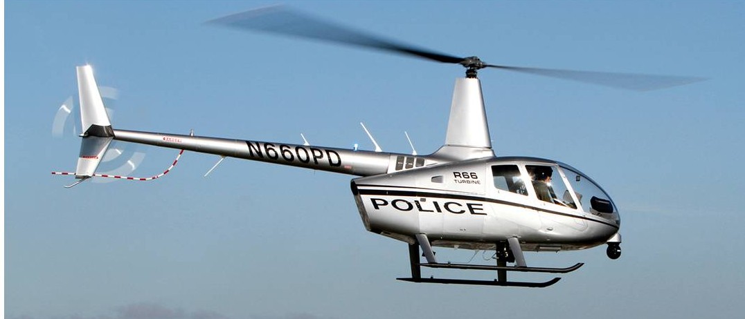 FAA Certifies Robinson R66 Police Helicopter