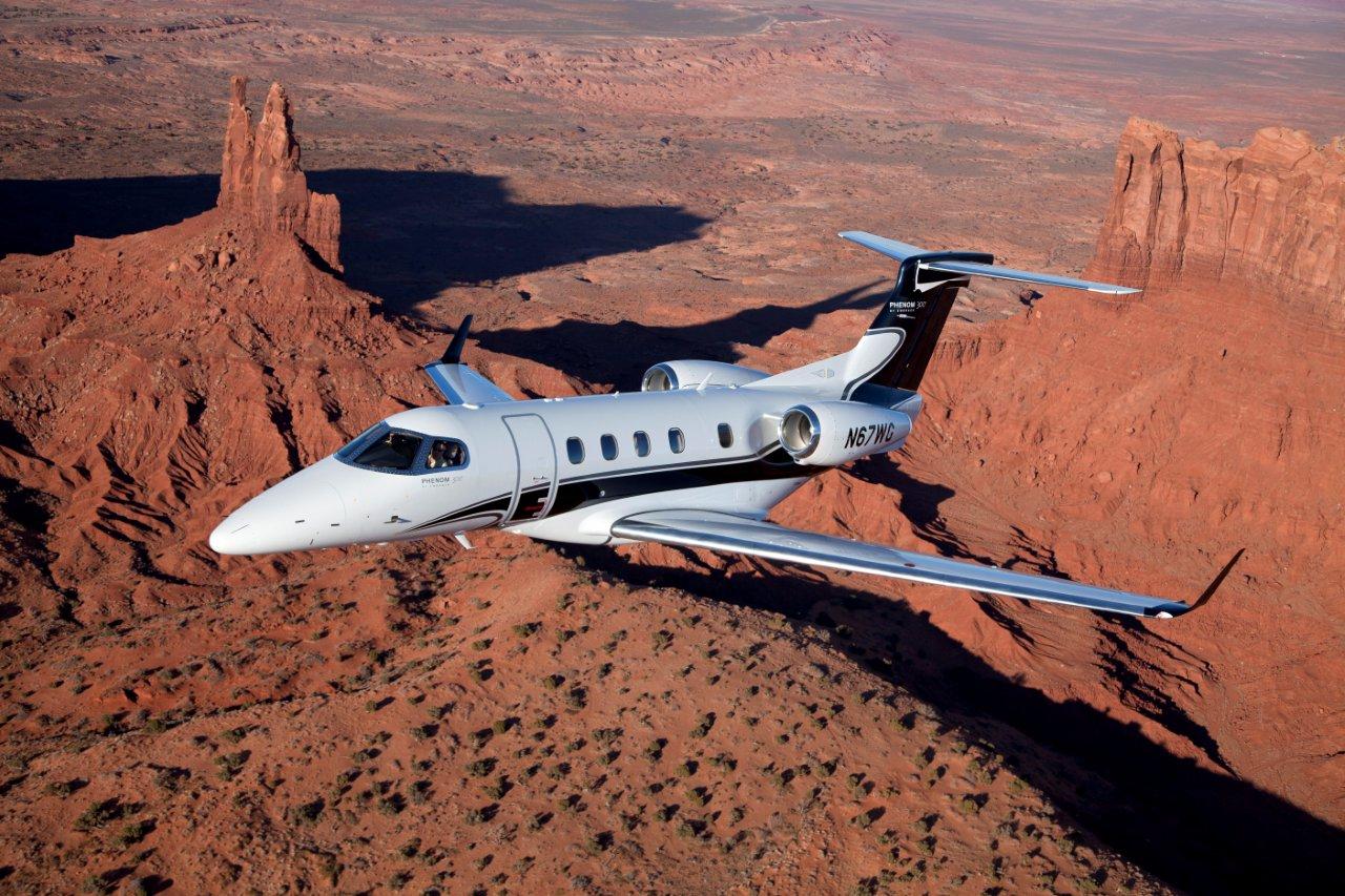 Embraer Executive Jets Phenom 300 receives steep-approach certification from EASA