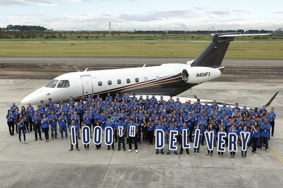 Embraer delivers its 1,000th business jet | The JetAv Blog by John Hall